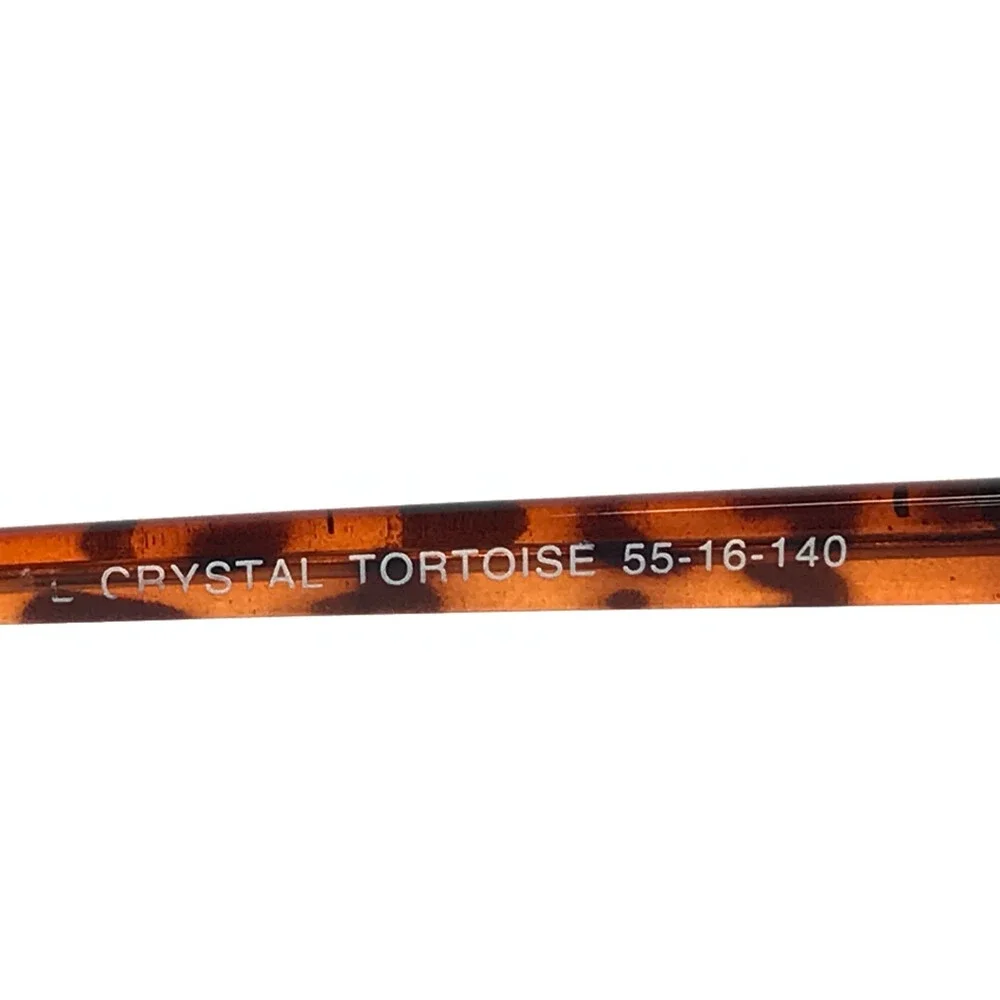 Modern Eyeglasses Frames EFFORT CRYSTAL TORTOISE Cat Eye Full Rim 55-16-140